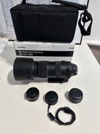 Sigma 60-600 f4.5-6.3 plus Sport voor CANON + Extender x1.4, Ophalen, Zo goed als nieuw, Telelens, Zoom