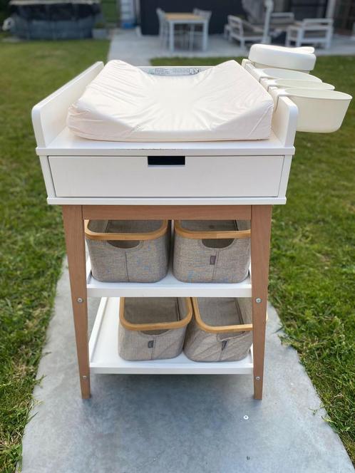 Verzorgingstafel Quax, Kinderen en Baby's, Kinderkamer | Commodes en Kasten, Gebruikt, Commode, 90 tot 105 cm, Minder dan 75 cm