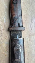 Vroege duitse K98 bayonet Jos.Corts sn 1938 nummergelijk, Verzamelen, Ophalen of Verzenden
