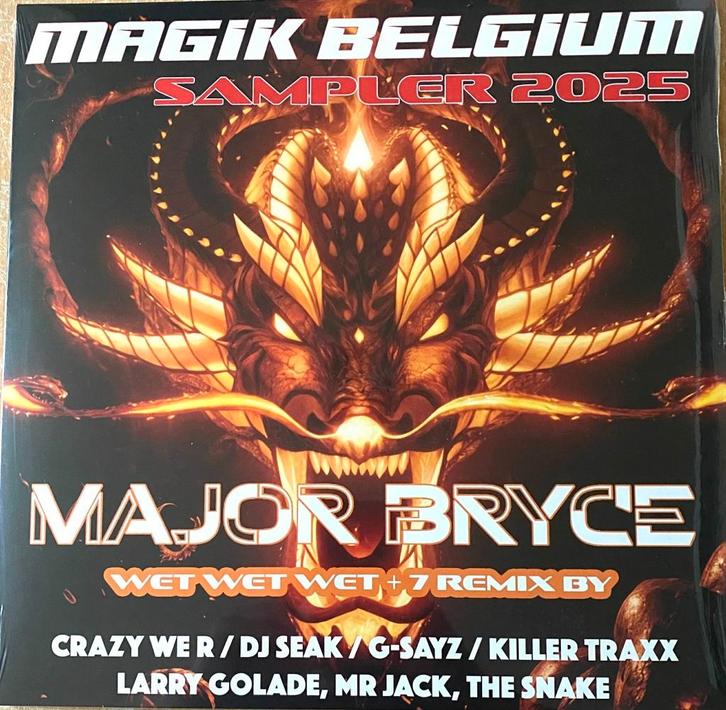Major Bryce — Magik Belgium Sampler 2025, Cd's en Dvd's, Vinyl | Dance en House, Nieuw in verpakking, Techno of Trance, 12 inch