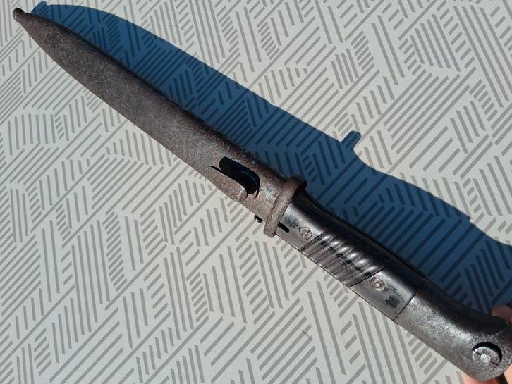 Nummergelijke Alex Coppel G.m.b.H 1940 Mauser K98 bajonet, Verzamelen, Militaria | Tweede Wereldoorlog, Ophalen of Verzenden
