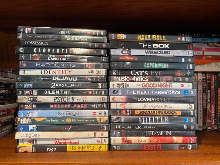 Verschillende DVD's 4€/stuk of alle 34 stuks aan 100 €, Cd's en Dvd's, Dvd's | Nederlandstalig, Zo goed als nieuw, Film, Ophalen of Verzenden