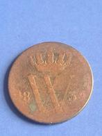 1832 halve cent in brons Willem I, Postzegels en Munten, Munten | Nederland, Verzenden, Koning Willem I, Overige waardes, Losse munt
