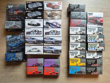 Mini GT 1/64 - Voorraad vanaf 22/08 beschikbaar voor biedingen