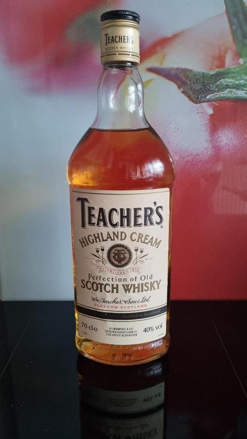 Whisky TEACHER'S HIGHLAND CREAM 0.7L, Collections, Vins, Neuf, Autres types, Pleine, Enlèvement ou Envoi