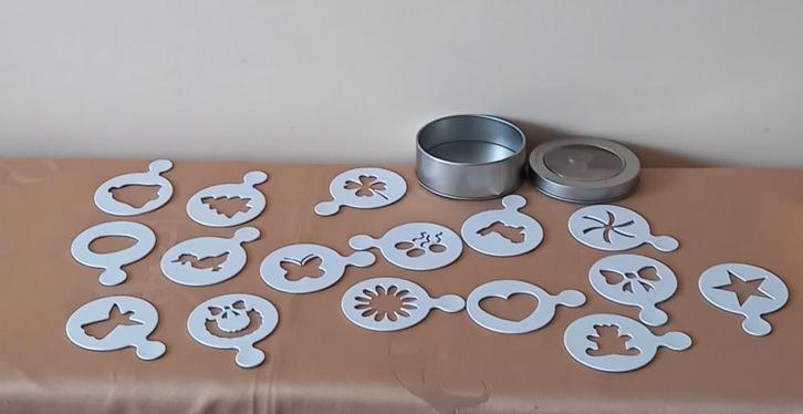 Versiering voor koffie/ chocomelk of cupcakes., Hobby en Vrije tijd, Taarten en Cupcakes maken, Zo goed als nieuw, Versiering