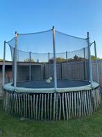 Trampoline 4,20 m goede staat nieuwe rand, Ophalen, Zo goed als nieuw