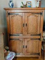 Eiken tv kast met bar, Huis en Inrichting, Ophalen