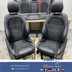 W205 AMG line leren Stoelen Origineel Mercedes C Klasse ZWAR, Gebruikt, -, Ophalen of Verzenden, -