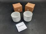 2 bespresso kaarsen houders, Overige materialen, Wit, Nieuw, Ophalen of Verzenden