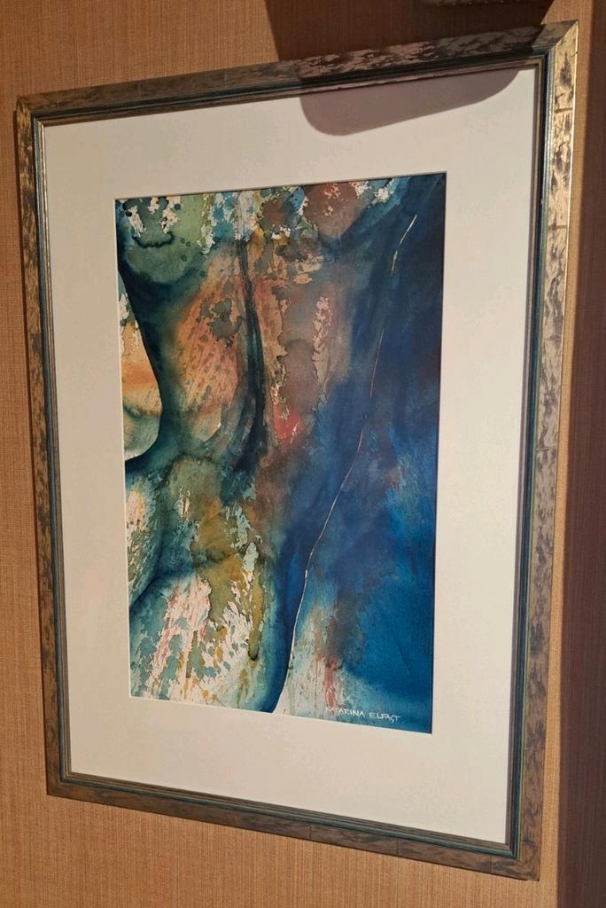 Katarina Elfast, Antiek en Kunst, Kunst | Litho's en Zeefdrukken, Ophalen of Verzenden