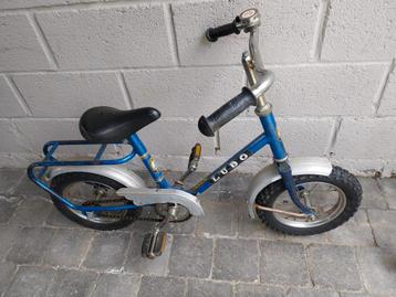 Ludo antieke kinderfiets met hulpwielen! beschikbaar voor biedingen