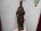 gesculpteerd beeld  edele  jonkvrouw   hout, Ophalen
