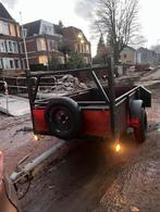 Aanhangwagen met verlichting, Auto diversen, Aanhangers en Bagagewagens, Ophalen of Verzenden, Zo goed als nieuw