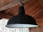 Mooie oude emaille hanglamp, Ophalen, Zo goed als nieuw
