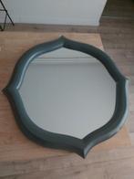 Mooie houten spiegel d-60 cm., Maison & Meubles, Accessoires pour la Maison | Miroirs, Comme neuf, Enlèvement ou Envoi