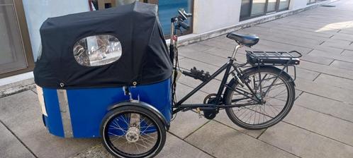 Electrische bakfiets Nihola 4.0 (2016 in goede staat), Vélos & Vélomoteurs, Vélos | Vélos avec bac, Utilisé, Autres marques, 4 enfants ou plus