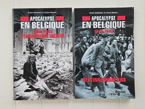 Apocalypse en Belgique : 2 Tomes, Livres, Guerre & Militaire, Utilisé, Général, Deuxième Guerre mondiale, Enlèvement ou Envoi