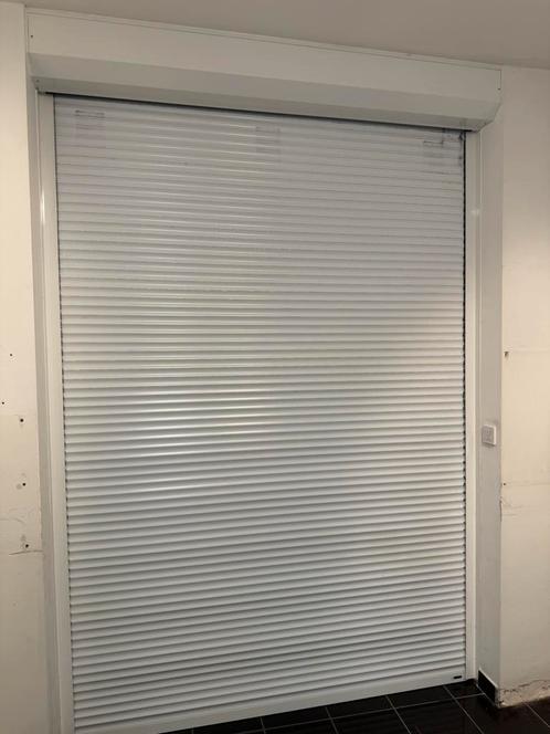 Harol rolluik, Doe-het-zelf en Bouw, Rolluiken, Zo goed als nieuw, 200 cm of meer, 150 tot 200 cm, Wit, Elektrische bediening