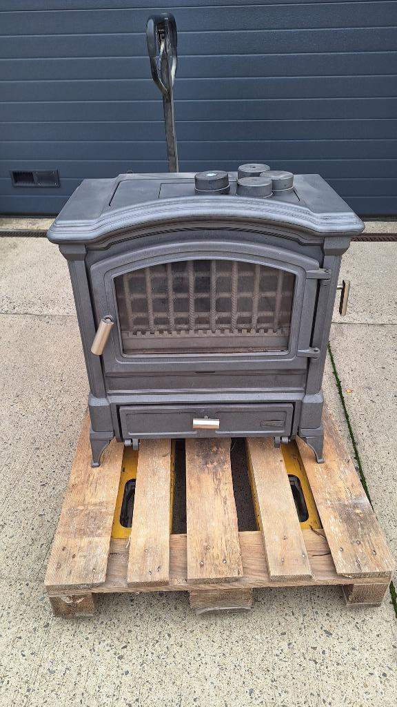 Surdiac hout/kolen kachel, type Oxford 72, Huis en Inrichting, Kachels, Gebruikt, Vrijstaand, Houtkachel, Hout, Ophalen