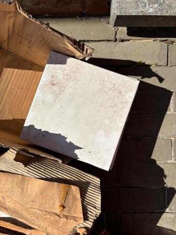 Tegels 10 x 10 cm - zwart en wit, Doe-het-zelf en Bouw, Tegels, Ophalen, Nieuw