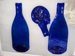 Kunstwerkje met gesmolten glas (flessen), Antiek en Kunst, Curiosa en Brocante, Ophalen