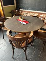 Café  tafels en stoelen, Zakelijke goederen, Horeca | Meubilair en Inrichting, Ophalen, Gebruikt, Meubilair
