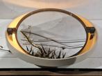 Vintage allibert spiegel met verlichting en stopcontact, Enlèvement ou Envoi, Moins de 100 cm, Rond, Utilisé