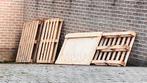 Gratis houten paletten (geen euro), Ophalen