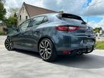 Megane R-Link 2018, Auto's, Automaat, Leder, Diesel, Grijs