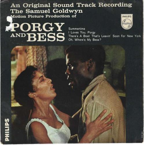 EP Porgy And Bess - Summertime, CD & DVD, Vinyles Singles, Comme neuf, EP, Musique de films et Bande son, 7 pouces, Enlèvement ou Envoi