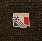 PIN - WORLD CUP USA 94 - FOOTBALL - VOETBAL - FRANCE, Sport, Gebruikt, Speldje of Pin, Verzenden