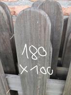 Tuin hekwerk 180cm lang X 100m hoog 30€ voor 5,5 meter, Ophalen, Gebruikt, Hout, Tuinhek