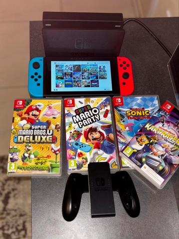 Nintendo Switch + 13 Populaire Games | Als Nieuw🌟 !!!️ beschikbaar voor biedingen