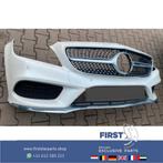 W218 FACELIFT CLS AMG VOORBUMPER COMPLEET + DIAMOND GRIL 201, Gebruikt, Voor, Mercedes-Benz, Ophalen of Verzenden