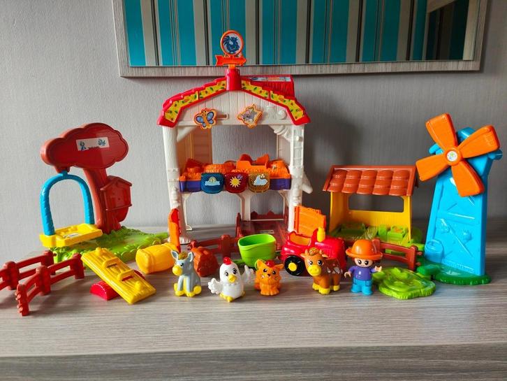 VTech - Zoef zoef dieren - Vrolijke dierenboerderij (1-5J), Kinderen en Baby's, Speelgoed | Vtech, Gebruikt, 6 maanden tot 2 jaar