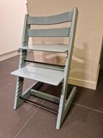 Stokke Tripp Trapp in mooie staat (kleur Glacier Green), Kinderen en Baby's, Kinderstoelen, Ophalen, Gebruikt, Meegroeistoel