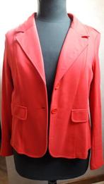 Rood stoffen vestje of blazer maat L 42, Comme neuf, Taille 42/44 (L), Rouge, Enlèvement ou Envoi