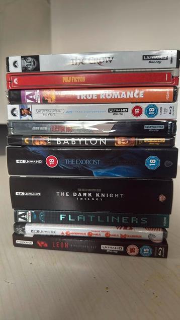 4k ultra Hd Blu ray collection  beschikbaar voor biedingen
