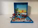 PLaymobil micro speelwereld piraten, Kinderen en Baby's, Speelgoed | Playmobil, Ophalen of Verzenden, Zo goed als nieuw, Complete set