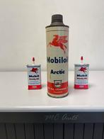 Vieux bidon d'huile Mobiloil Arctic NOS, Collections, Marques & Objets publicitaires, Emballage, Utilisé, Enlèvement ou Envoi