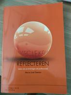 Boek Reflecteren, Boeken, Studieboeken en Cursussen, Verzenden, Hoger Onderwijs, Marie-josé Geenen, Zo goed als nieuw
