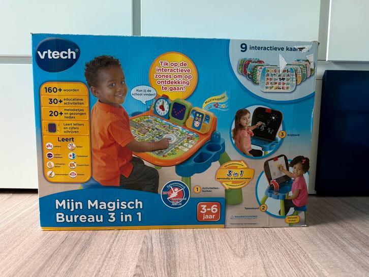 VTech Mijn Magisch Bureau 3 in 1, Kinderen en Baby's, Speelgoed | Vtech, Gebruikt, 4 tot 6 jaar, Ophalen