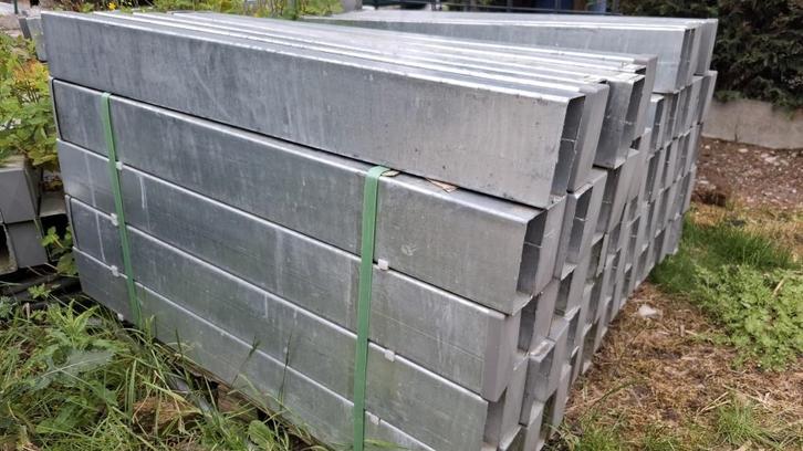 Nergens goedkoper! Rechthoekige 60x120mm palen 100-175cm, Tuin en Terras, Palen, Balken en Planken, Nieuw, Palen, Ophalen