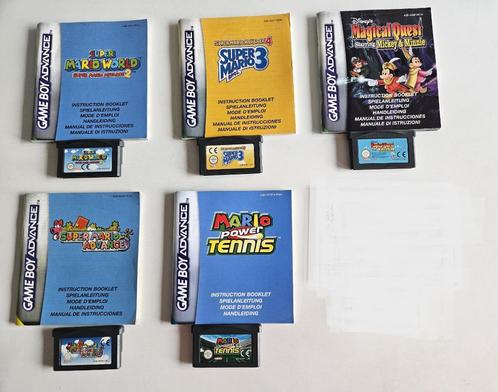 14 Game Boy Advance games met handleiding, Games en Spelcomputers, Games | Nintendo Game Boy, Ophalen of Verzenden