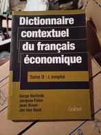 Dictionnaire contextuel du francais economique, Ophalen of Verzenden, Zo goed als nieuw
