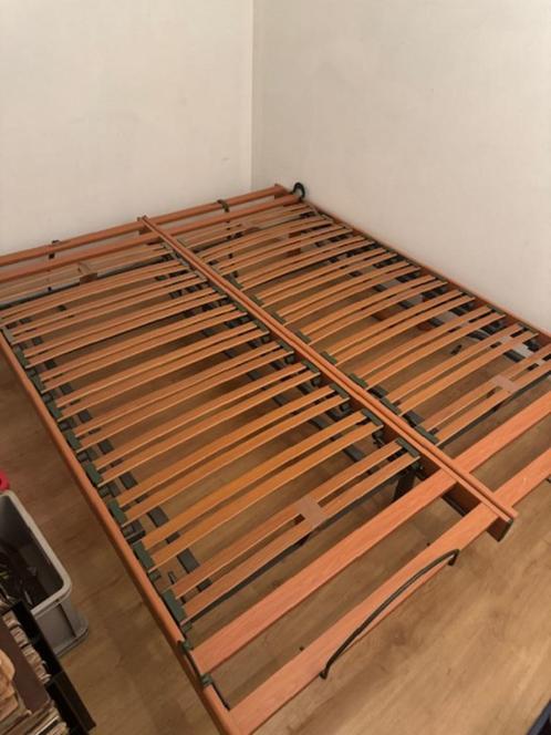 2 x Lattoflex lattenbodem met verstelbare hoofdsteun, Maison & Meubles, Chambre à coucher | Matelas & Sommiers, Utilisé, Matelas