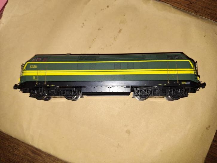 SNCB HLD60 KMB, Hobby en Vrije tijd, Modeltreinen | H0, Gebruikt, Locomotief, Gelijkstroom, Overige merken, Ophalen of Verzenden