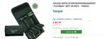 Haupa Ratelschroevendraaierset Flexbag met 40 bits NIEUW, Ophalen of Verzenden, Nieuw