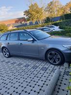 BMW 520d, Auto's, BMW, Euro 5, Zwart, Leder, 5 deurs